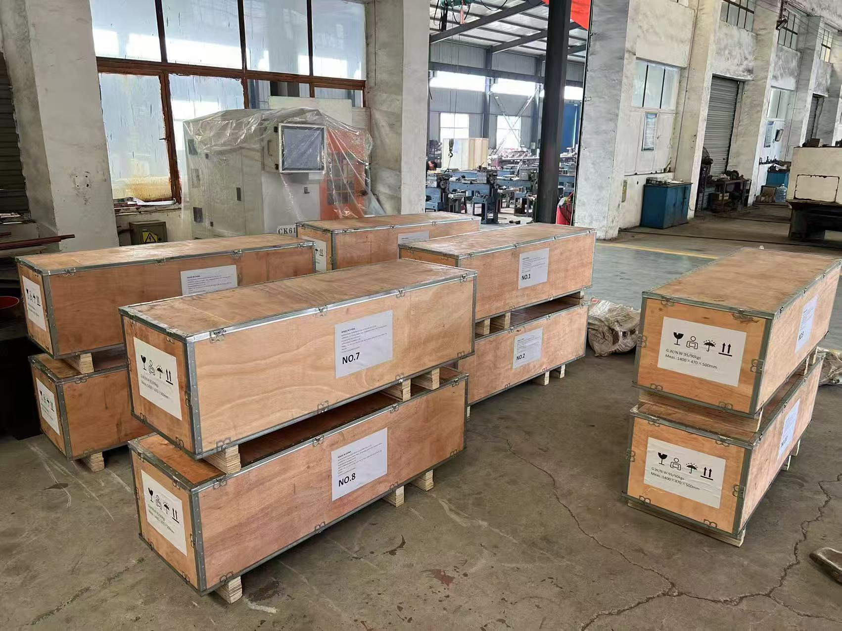 WELLDE WM210V-400 Machine Tool Packing and Shipping